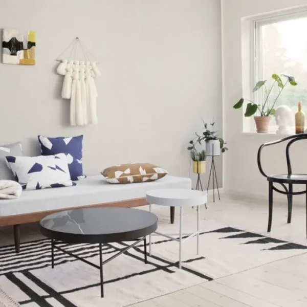 Muuto Tische-ferm LIVING Marble Tisch, groß, schwarz