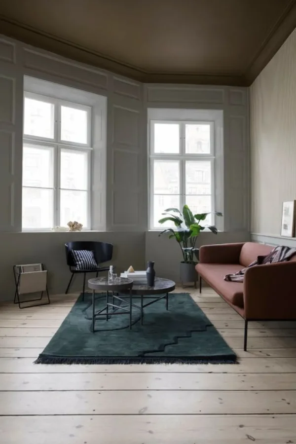 Muuto Tische-ferm LIVING Marble Tisch, groß, schwarz