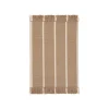 ferm LIVING Teppiche Und Läufer^Matte Calm Kelim, 50 x 70 cm, dunkler Sand - naturweiß