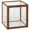 Verso Design Regale-ferm LIVING Miru Glasvitrine, Eiche dunkel gebeizt
