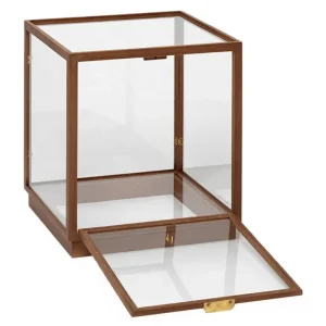 Verso Design Regale-ferm LIVING Miru Glasvitrine, Eiche dunkel gebeizt
