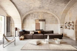 ferm LIVING Tische | Sitzgelegenheiten-Oblique Hocker, Eiche