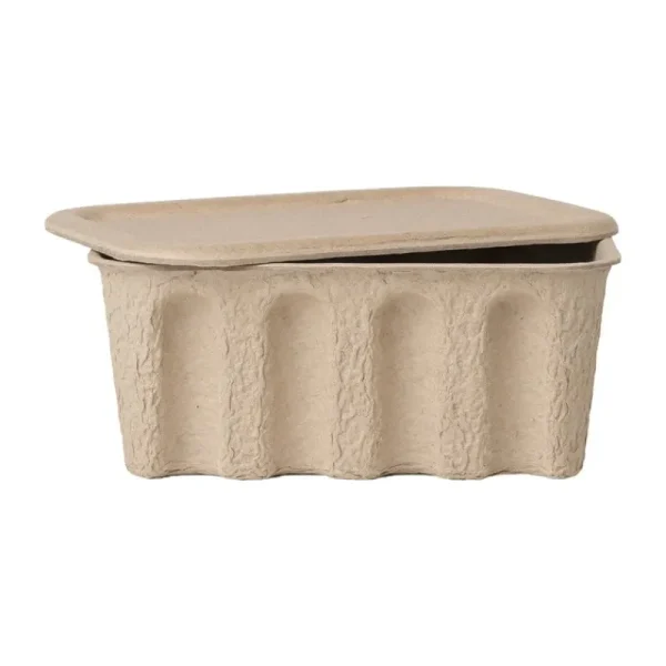 ferm LIVING Aufbewahrungsbehälter^Paper pulp Box, klein, 2 Stück