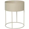 ferm LIVING Garten^Pflanzkasten, rund, Kaschmir