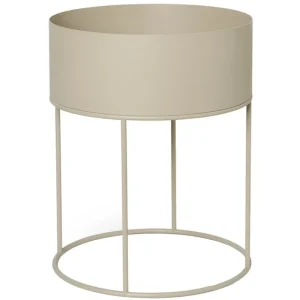ferm LIVING Garten^Pflanzkasten, rund, Kaschmir