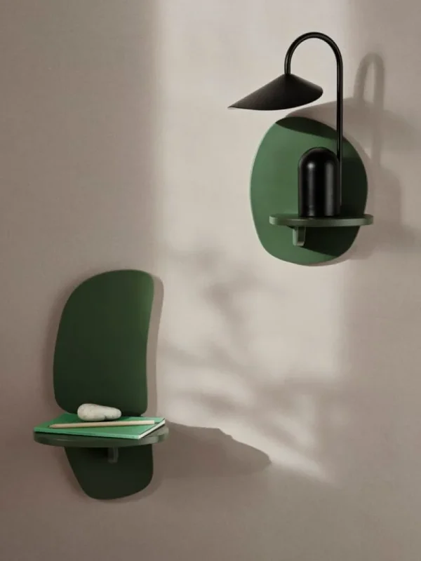 ferm LIVING Regale | Tische-Pilu Regal, 25 cm, Sattgrün