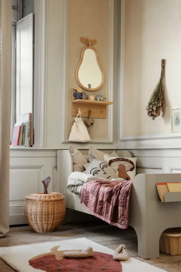 ferm LIVING Garderoben Und Kleiderbügel^Place Regal, klein, 45 cm, Eiche
