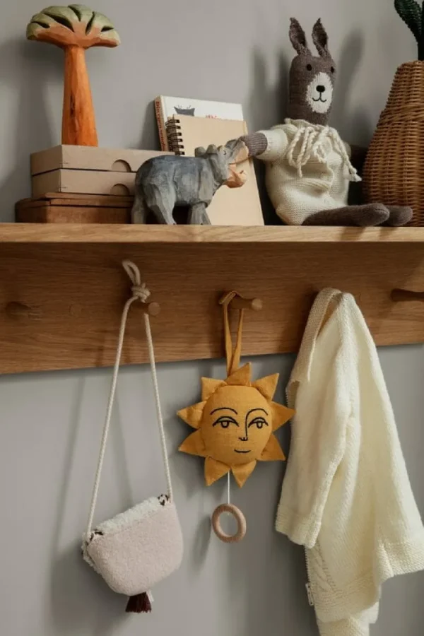 ferm LIVING Garderoben Und Kleiderbügel^Place Regal, mittelgroß, 75 cm, Eiche