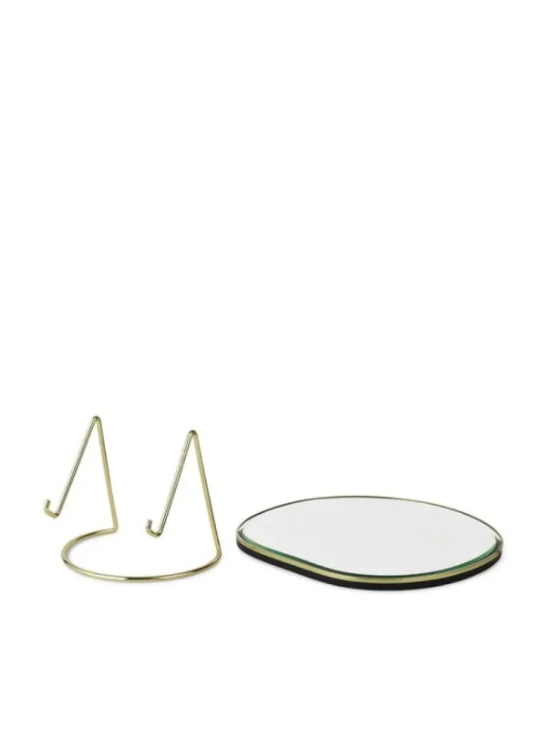 Montana Furniture Spiegel-ferm LIVING Pond Tischspiegel, Messing