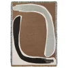 ferm LIVING Decken Und Überwürfe | Wandbehang^Pose Wandteppich-Decke, 120 x 170 cm, coffee