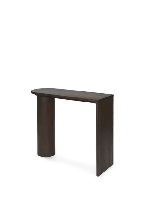 HAY Tische-ferm LIVING Pylo Konsolentisch, dunkel gebeizte Eiche