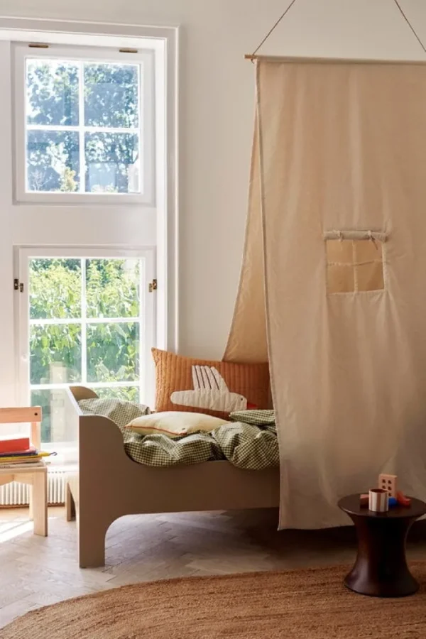 Kinder ferm LIVING Textilien Für Kinder | Kinderzimmereinrichtung^Settle Betthimmel, Cremeweiß