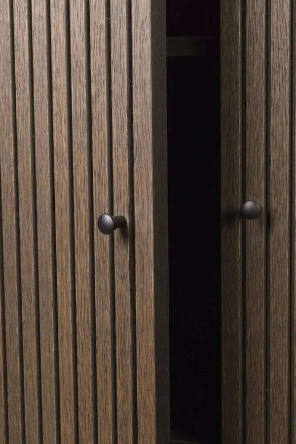 Audo Copenhagen Aufbewahrungsmöbel-ferm LIVING Sill Schrank, hoch, Eiche dunkel gebeizt