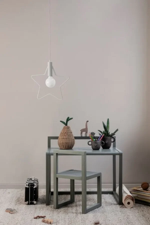 Kinder ferm LIVING Möbel Für Das Kinderzimmer^Stuhl Little Architect, grau