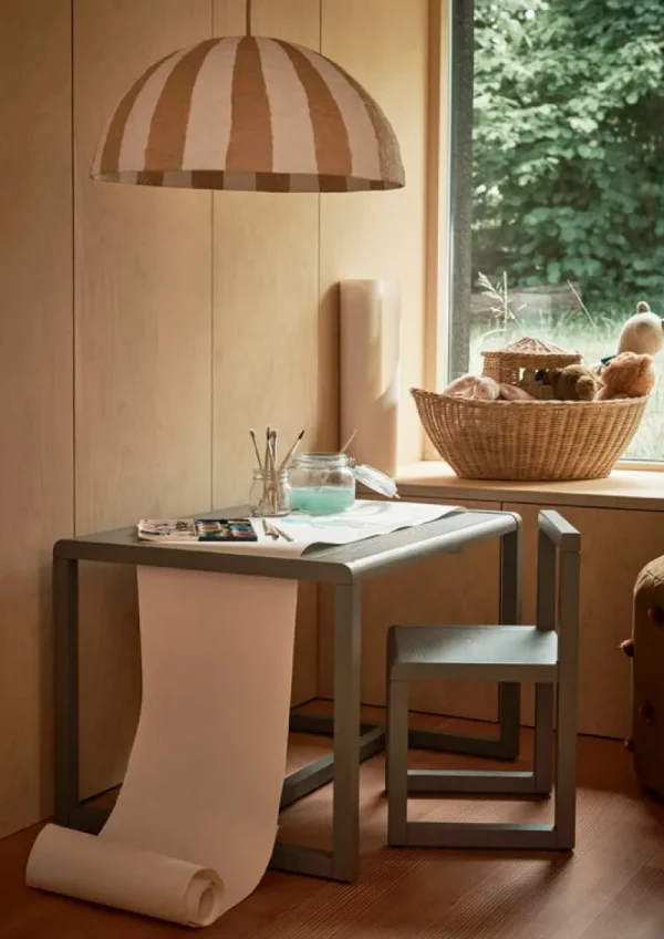 Kinder ferm LIVING Möbel Für Das Kinderzimmer^Stuhl Little Architect, grau