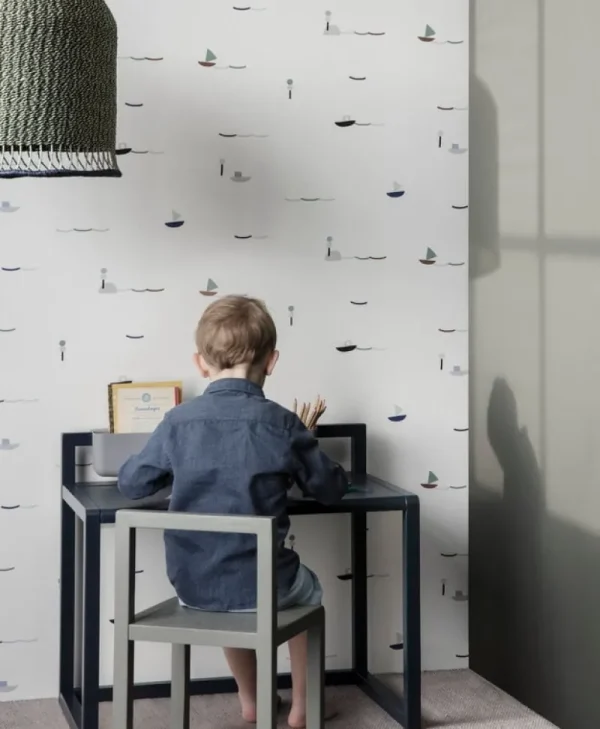 Kinder ferm LIVING Möbel Für Das Kinderzimmer^Stuhl Little Architect, grau