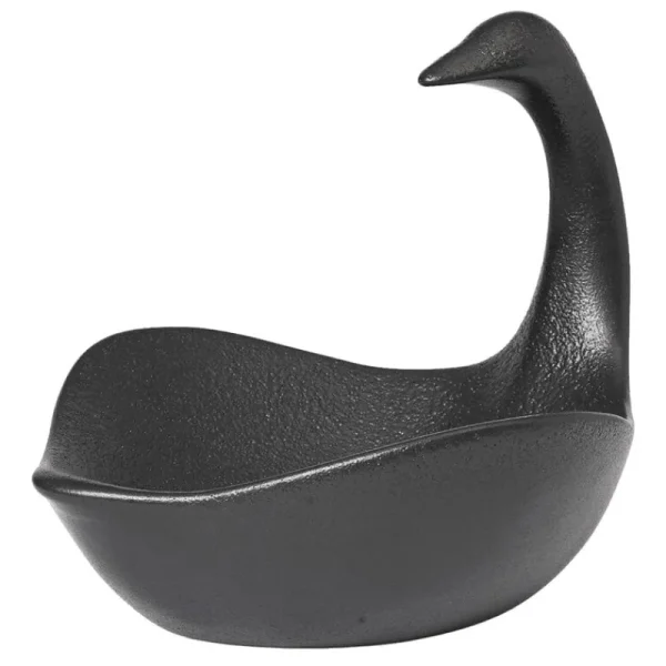 ferm LIVING Geschirr | Dekorationsgegenstände^Swan Tischdekoration, schwarz