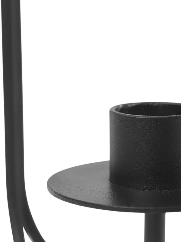 HAY Kerzen Und Kerzenhalter-ferm LIVING Sway Kandelaber, Schwarz