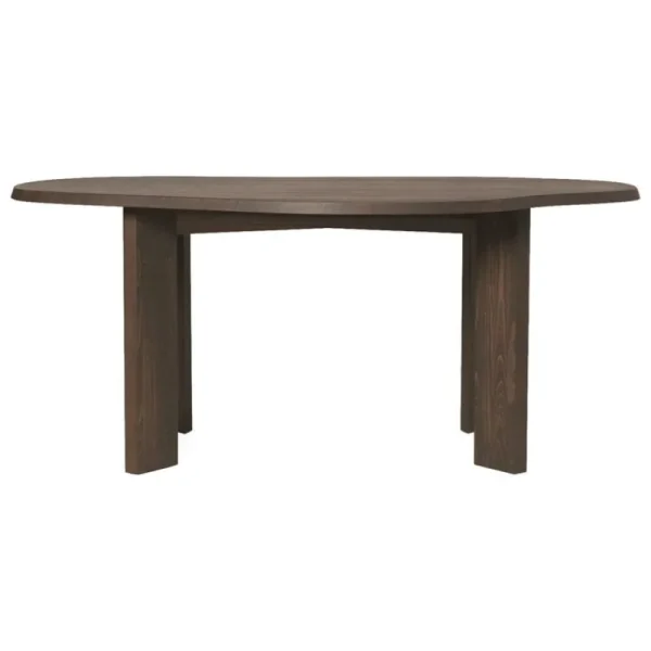 Fritz Hansen Tische-ferm LIVING Tarn Schreibtisch, dunkel gebeizte Buche