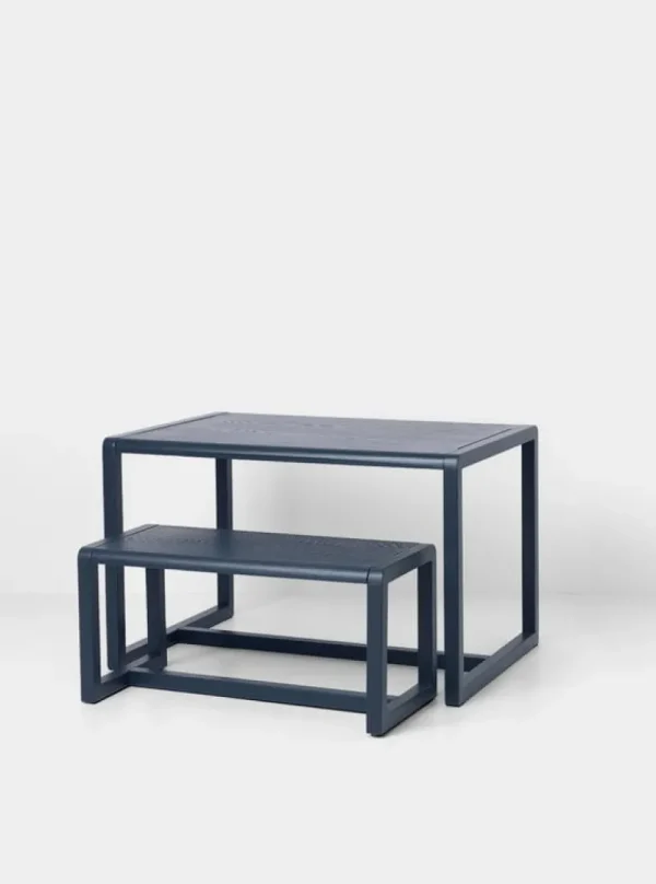 Kinder ferm LIVING Möbel Für Das Kinderzimmer^Tisch Little Architect, dunkelblau