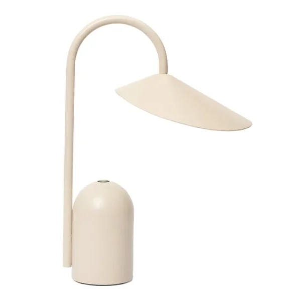 ferm LIVING Tischlampen | Tragbare Lampen-Tragbare Leuchte Arum, Cashmere