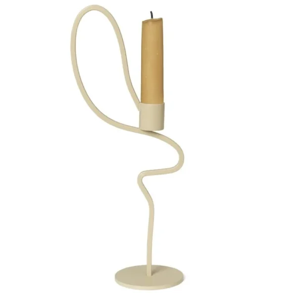 HAY Kerzen Und Kerzenhalter-ferm LIVING Valse Kerzenhalter, hoch, Cashmere