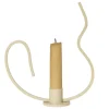Frama Kerzen Und Kerzenhalter-ferm LIVING Valse Kerzenhalter, niedrig, Cashmere