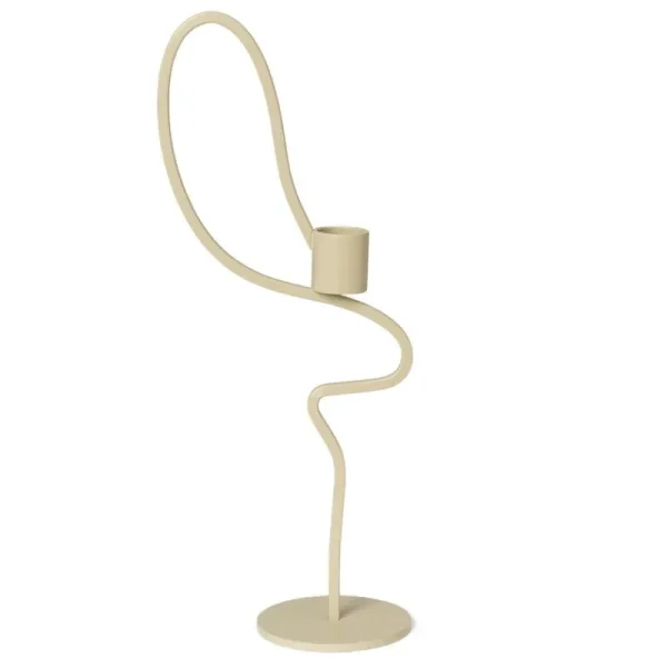 HAY Kerzen Und Kerzenhalter-ferm LIVING Valse Kerzenhalter, hoch, Cashmere