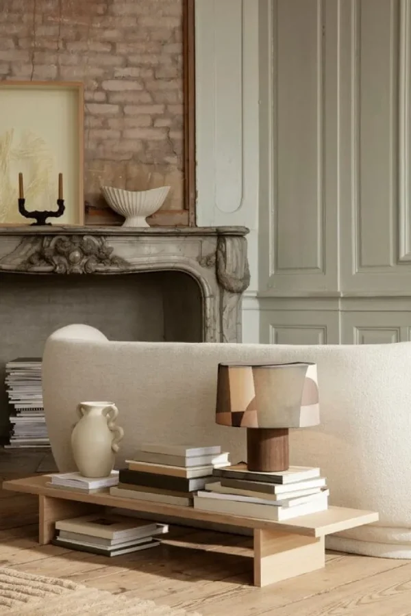 Ku00e4hler Vasen-ferm LIVING Verso table vase, cream