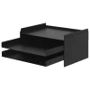 ferm LIVING Aufbewahrungsbehälter | Aufbewahrungsbehälter^2x2 Organizer, schwarz
