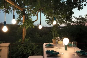 Fermob Außenbeleuchtung | Außenleuchten^Aufhängungsgurt für Aplô Lampe, rotocker