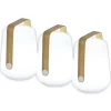 Fermob Außenbeleuchtung | Außenleuchten^Balad Leuchte 12 cm, 3er Set, Bambus