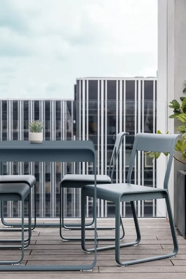 Fermob Terrassenmöbel^Bellevie Stuhl, Sturmgrau