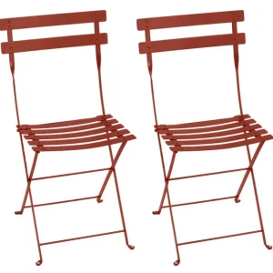 Fermob Terrassenmöbel^Bistro Metal Stuhl, 2 Stück, ockerrot