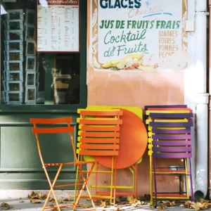 Fermob Terrassenmöbel^Bistro Metal Stuhl, lakritzschwarz