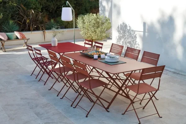 Fermob Terrassenmöbel^Bistro Metal Stuhl, 2 Stück, ockerrot