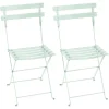 Fermob Terrassenmöbel^Bistro Metallstuhl, 2 Stück, ice mint