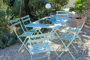Fermob Terrassenmöbel^Bistro Metallstuhl, ice mint