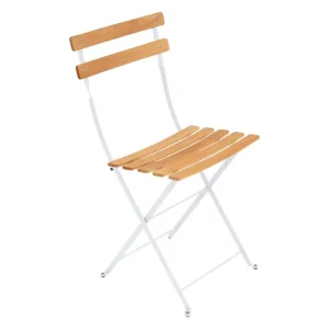 Fermob Terrassenmöbel^Bistro Naturel Stuhl, 2 Stück, cotton white