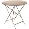 Fermob Terrassenmöbel^Bistro Tisch, 77 cm, Muskatnuss
