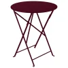 Fermob Terrassenmöbel^Bistro Tisch, 60 cm, Schwarzkirsche