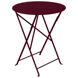 Fermob Terrassenmöbel^Bistro Tisch, 60 cm, Schwarzkirsche