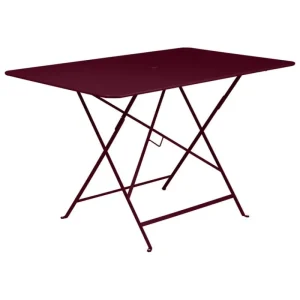 Fermob Terrassenmöbel^Bistro Tisch, 117 x 77 cm, Schwarzkirsche