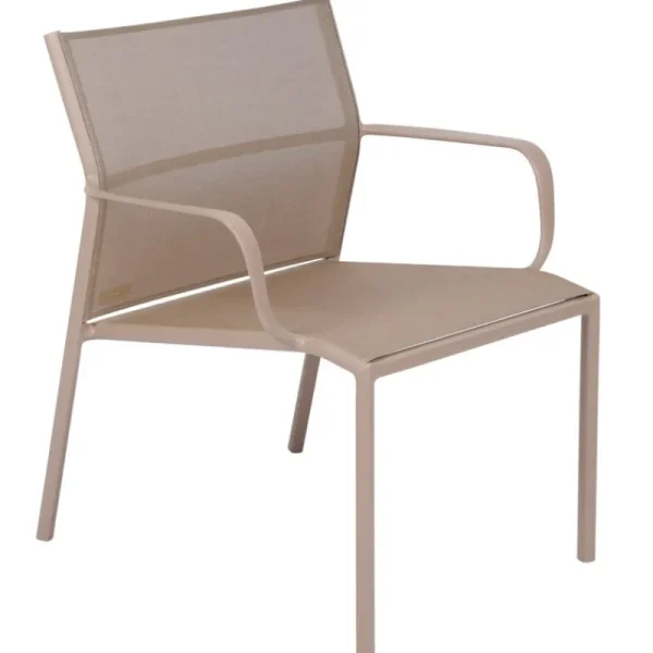 Fermob Terrassenmöbel^Cadiz niedriger Sessel, Muskatnuss