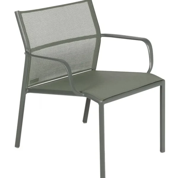 Fermob Terrassenmöbel^Cadiz niedriger Sessel, Rosmarin
