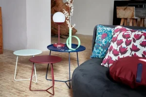 Fermob Terrassenmöbel | Tische^Cocotte Beistelltisch, Acapulcoblau