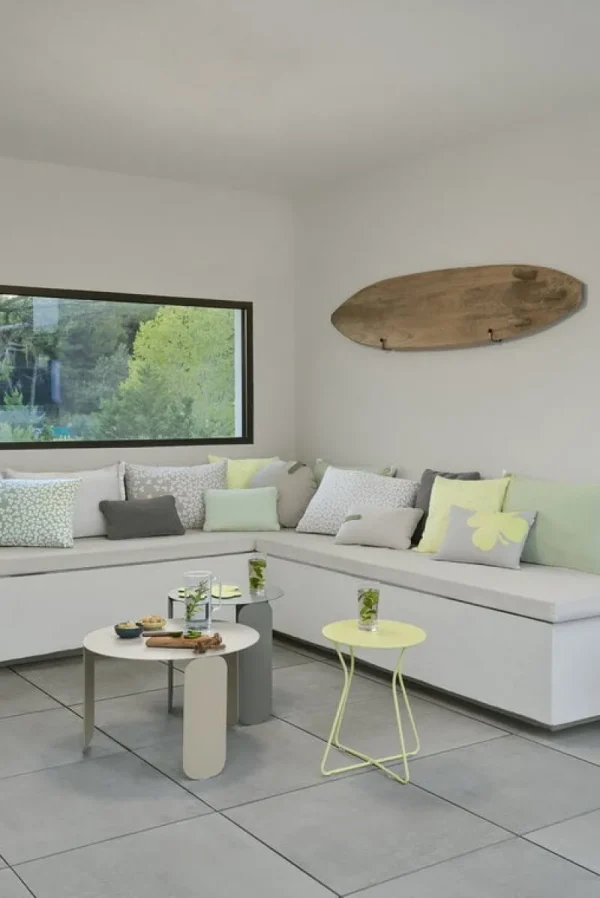 Fermob Terrassenmöbel | Sitzgelegenheiten^Cocotte Hocker, Acapulcoblau