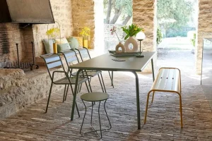 Fermob Terrassenmöbel | Sitzgelegenheiten^Cocotte Hocker, Acapulcoblau