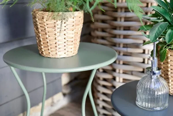 Fermob Terrassenmöbel | Sitzgelegenheiten^Cocotte Hocker, Acapulcoblau