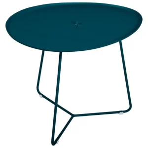 Fermob Terrassenmöbel | Tische^Cocotte niedriger Tisch, Acapulcoblau